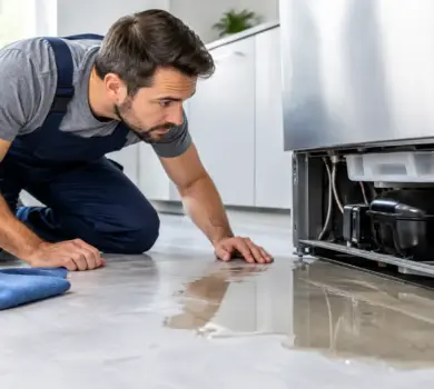 Appliance Leak Restoration After A Hidden Leak