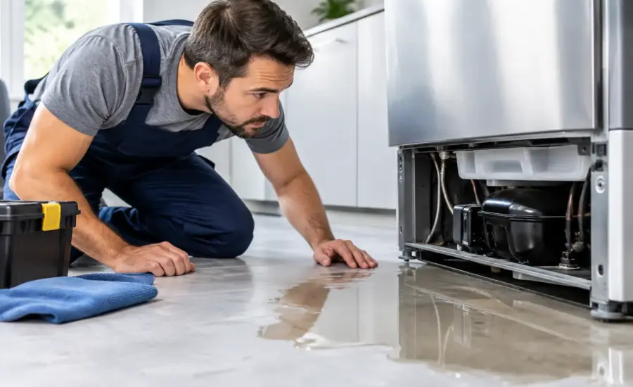 Appliance Leak Restoration After A Hidden Leak