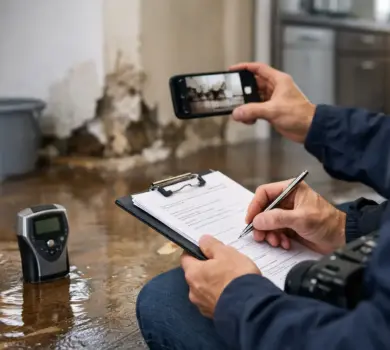 How To Document Water Loss For An Insurance Claim