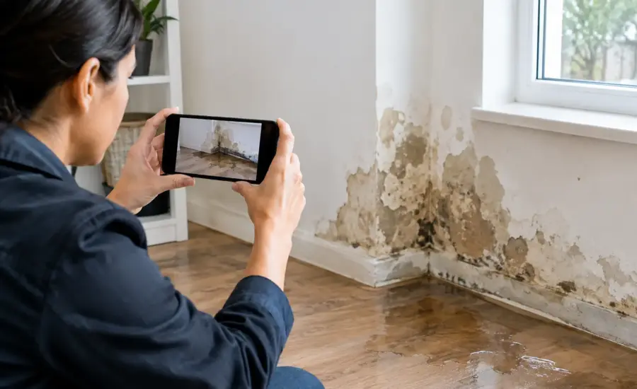 How To Photograph Water Damage For A Claim
