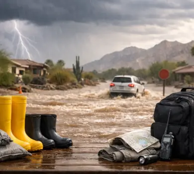 How To Prepare For Monsoon Flooding In Tucson