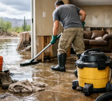 Monsoon Flood Cleanup Tucson Property Owners Need