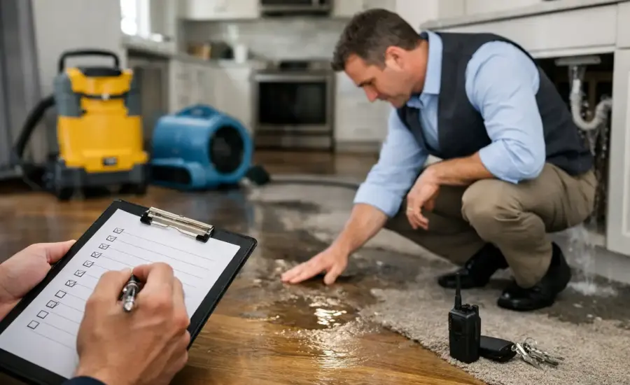 Property Manager Water Loss Checklist For 24 Hours