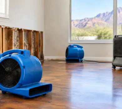 Structural Drying After Water Damage In Tucson