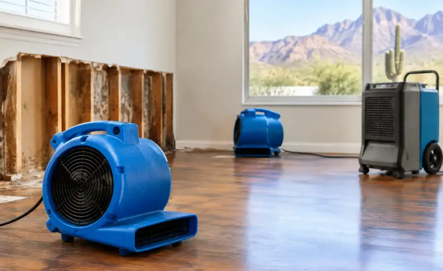 Structural Drying After Water Damage In Tucson