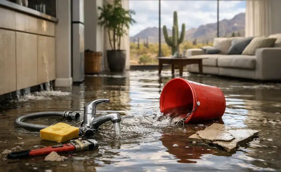 Top Causes Of Indoor Flooding In Tucson Properties