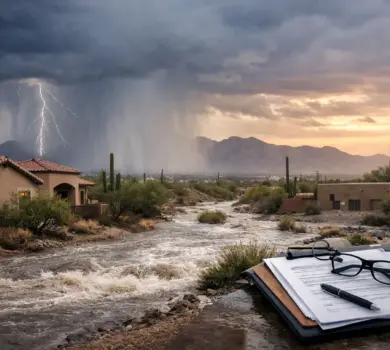 Tucson Monsoon Water Risk Guide For Property Owners