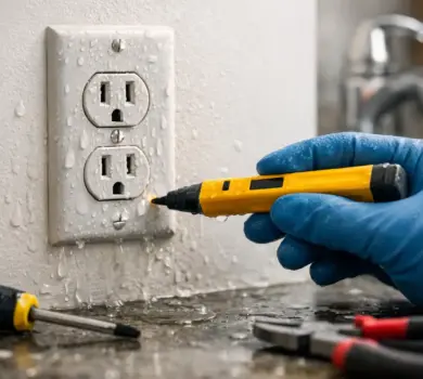 Wet Outlet Safety Steps After Water Exposure