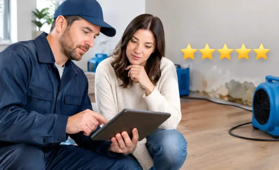 What Water Damage Contractor Ratings Should Show