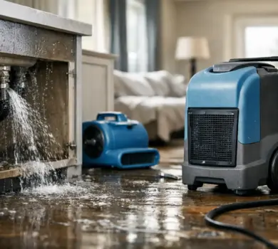 When To Use Dehumidifiers After A Pipe Break