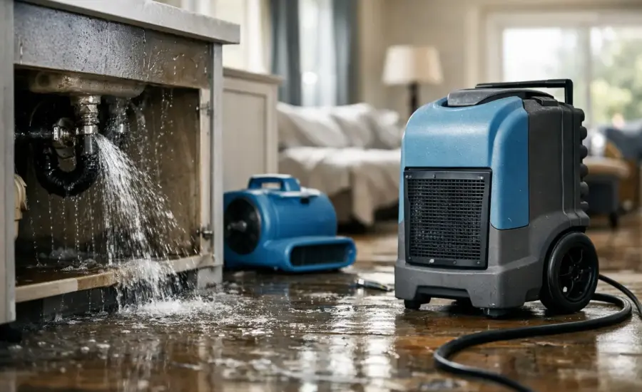 When To Use Dehumidifiers After A Pipe Break